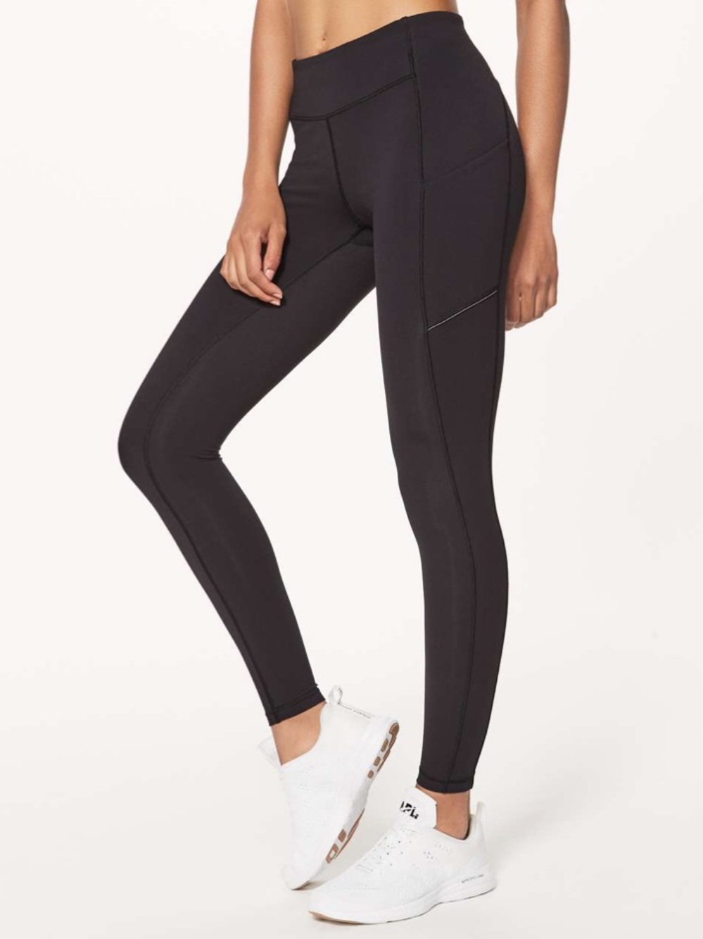 Lululemon Speed Up Tight *Full-On Luxtreme 28"  Athletic Leggings Black Size 6